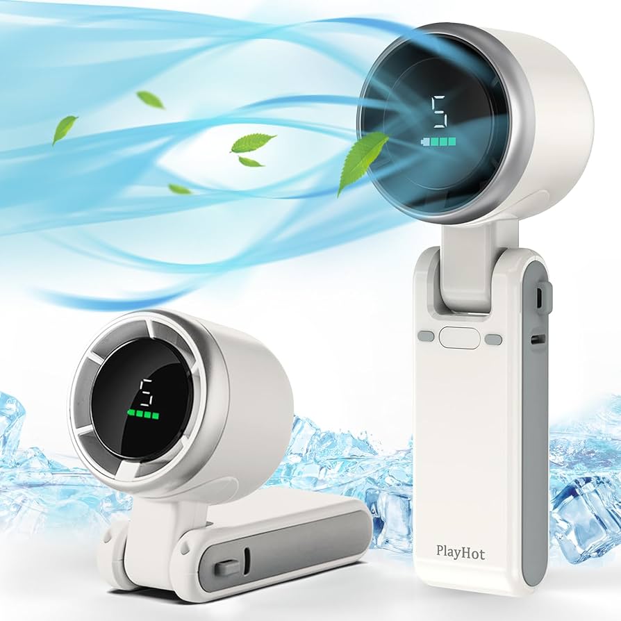 পোর্টেবল হ্যান্ডহেল্ড টার্বো ফ্যান 🔋