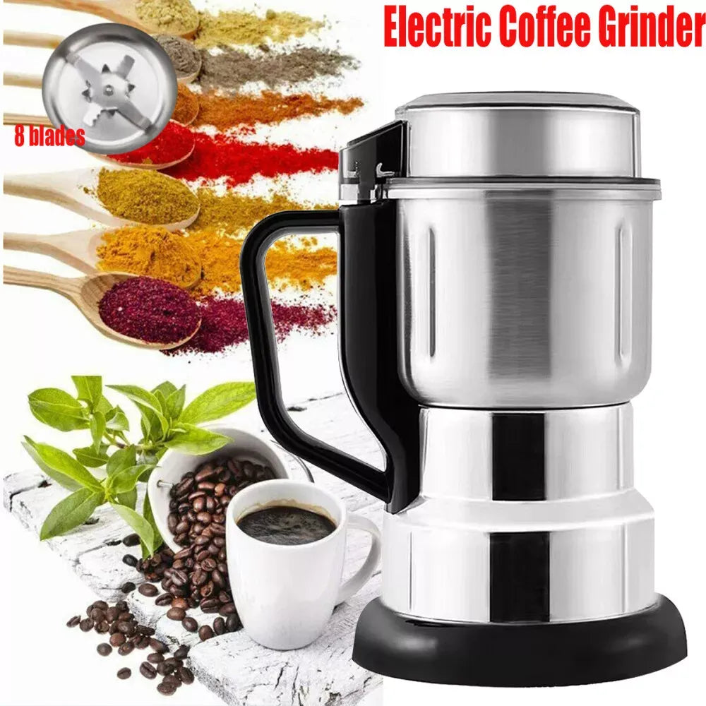 Premium Stainless Steel Electric Spice Grinder