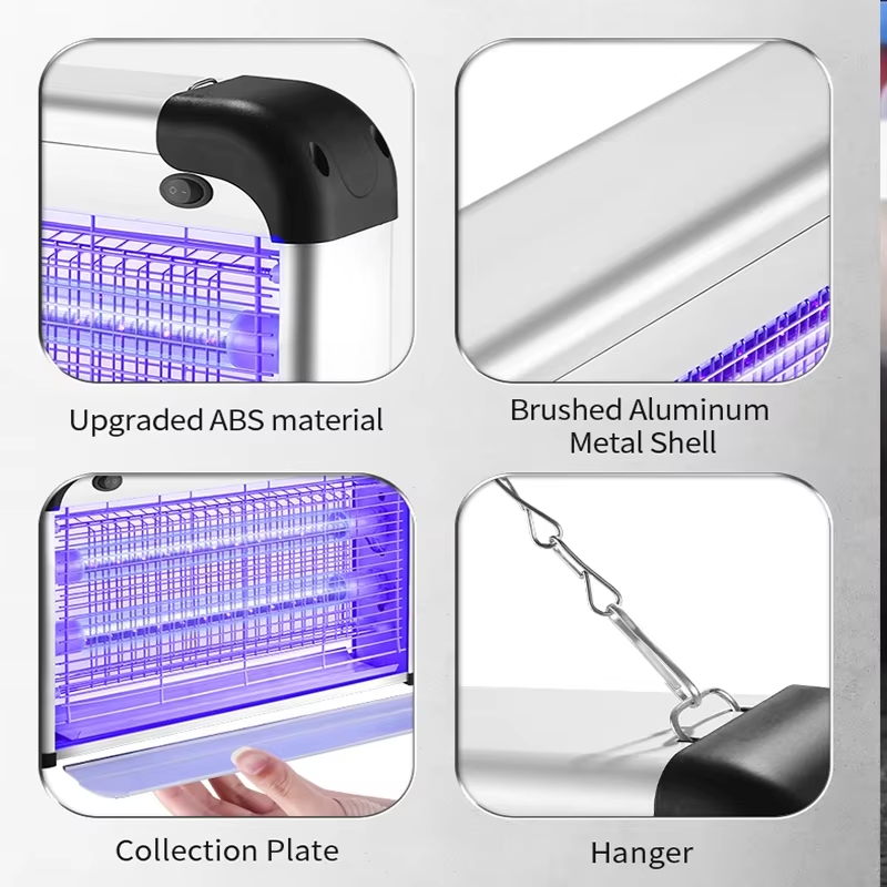 LED UV ইলেকট্রিক মশা ও মাছি মারার লাইট – ইনডোর ইনসেক্ট কিলার ট্র্যাপ 🦟⚡