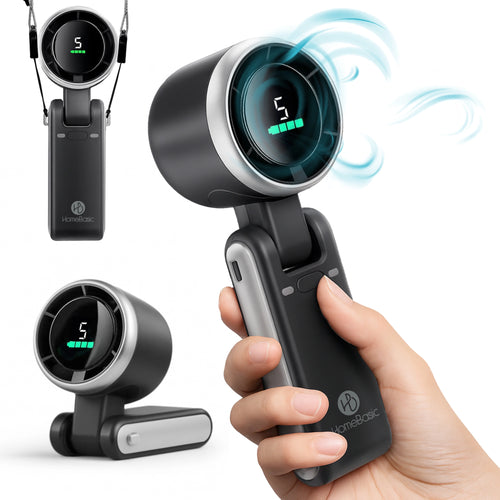 পোর্টেবল হ্যান্ডহেল্ড টার্বো ফ্যান 🔋