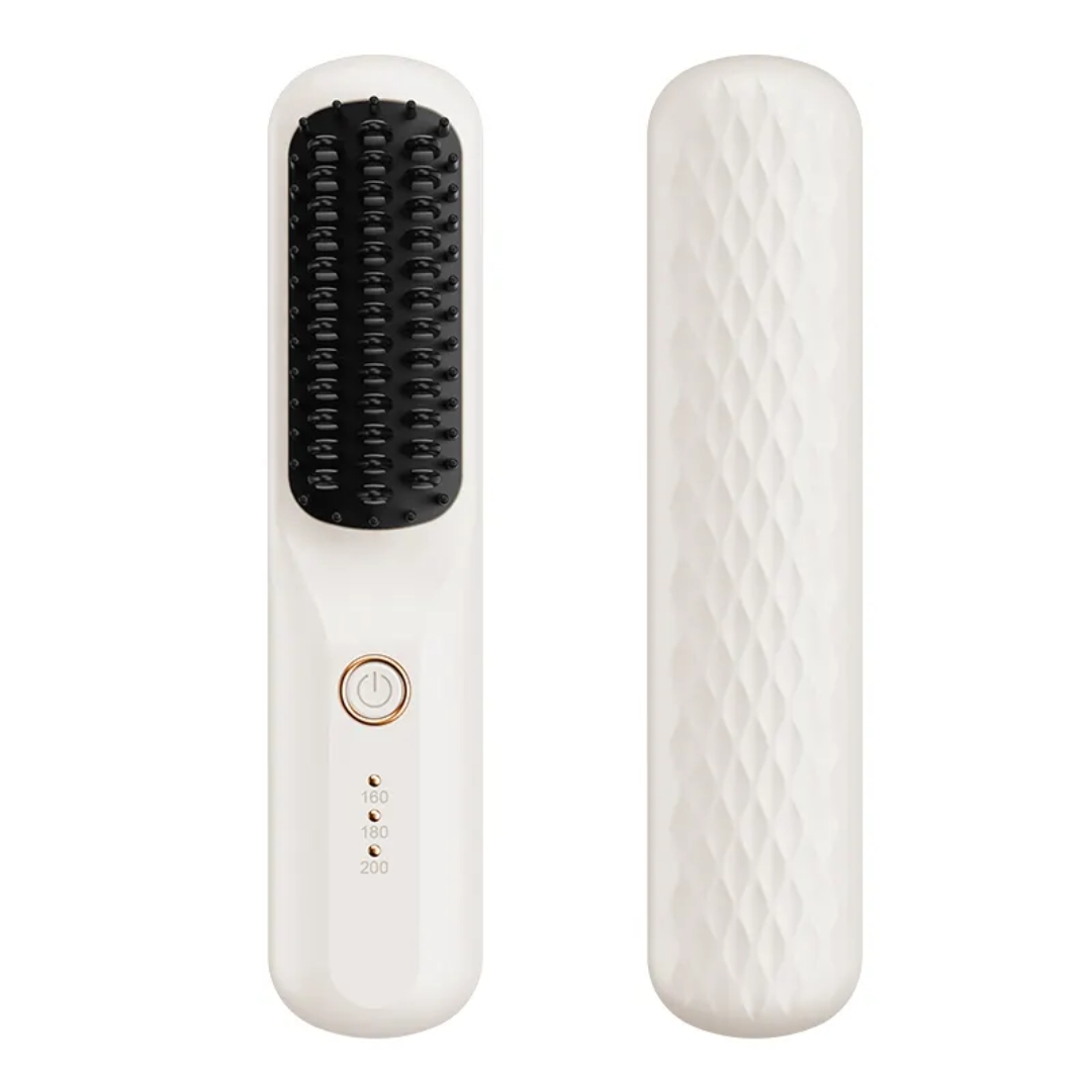 ইলেকট্রিক হেয়ার স্ট্রেইটনার কম্ব | Adjustable Temperature Hair Straightener | Negative Ion Hair Comb | 2-in-1 Straight & Smooth Hair Tool