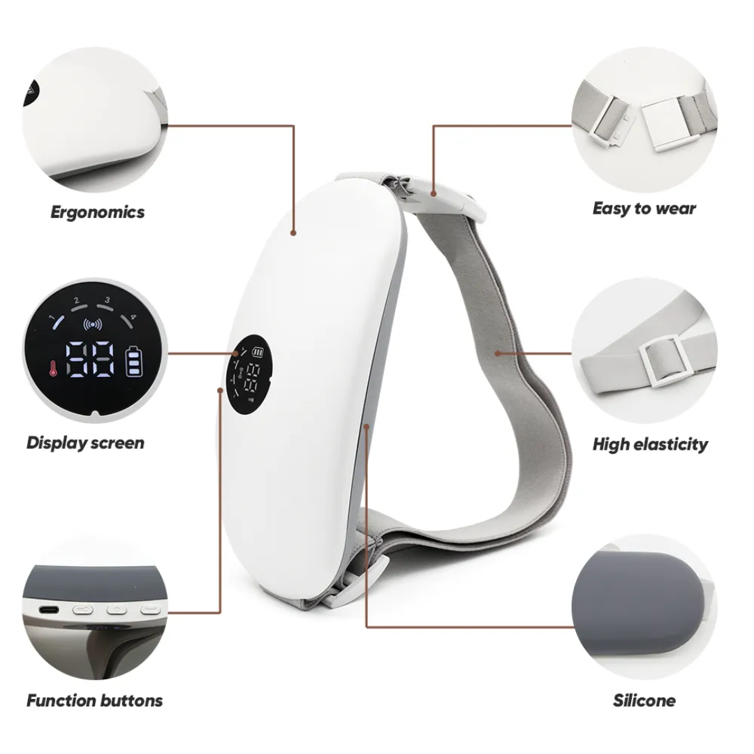 মাসিকের ব্যথা কমানোর হিটিং বেল্ট | Wireless Portable Heating Pad for Women | Period Pain & Back Pain Relief Belt