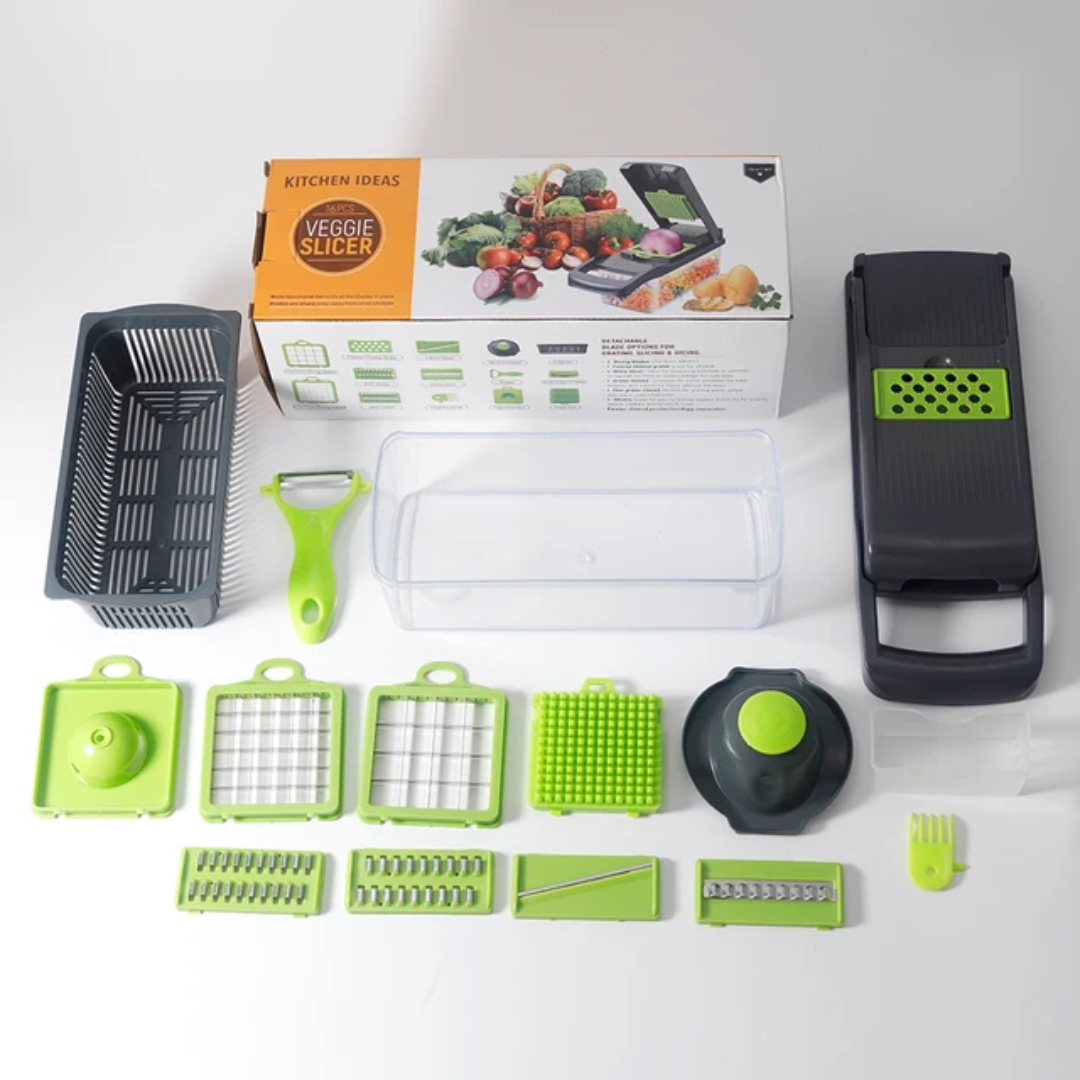 🥗 16-in-1 Multifunctional Vegetable Cutter & Chopper