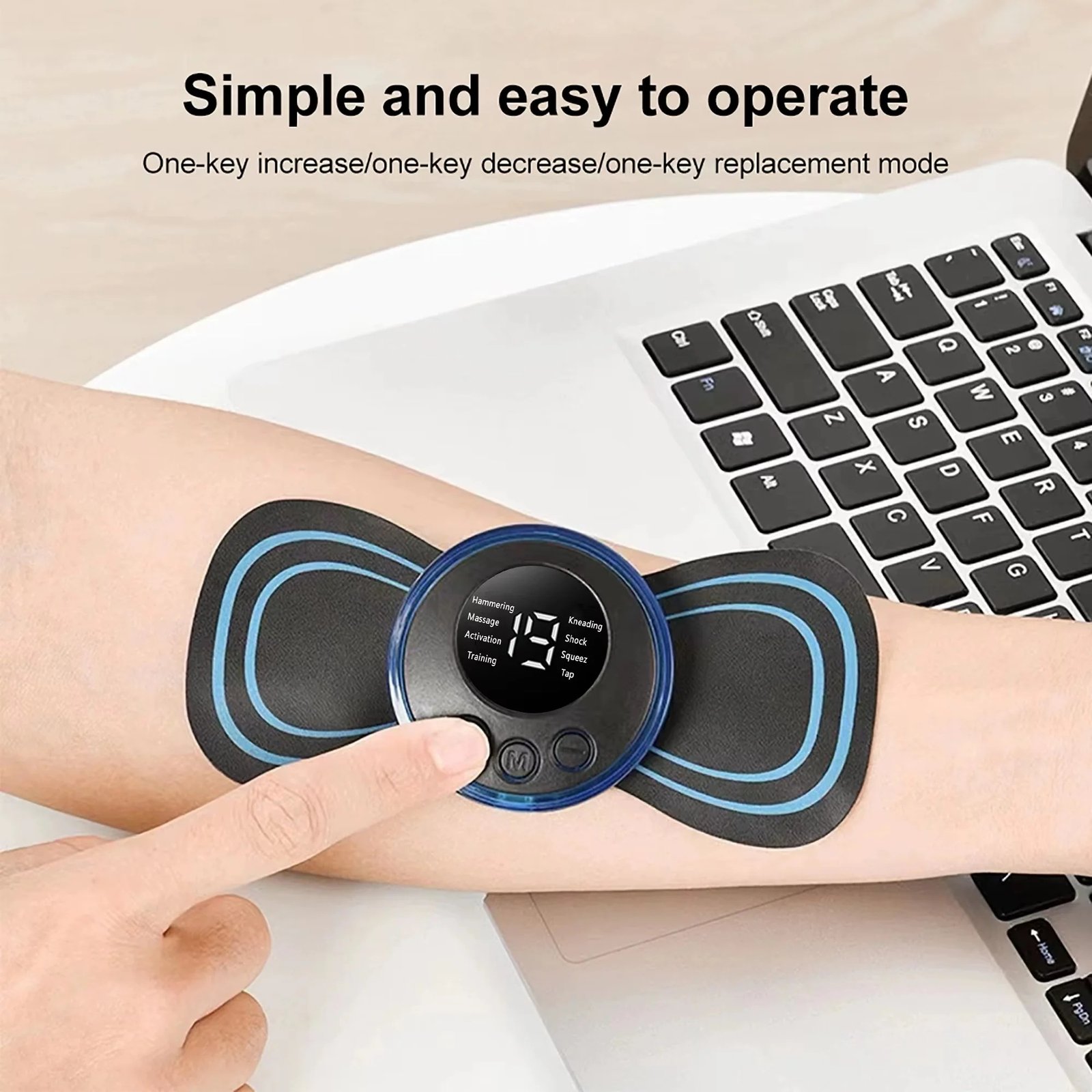 Neck Massager Mini Electric Neck Massage EMS Cervical Back Vertebra Massage - Image 5